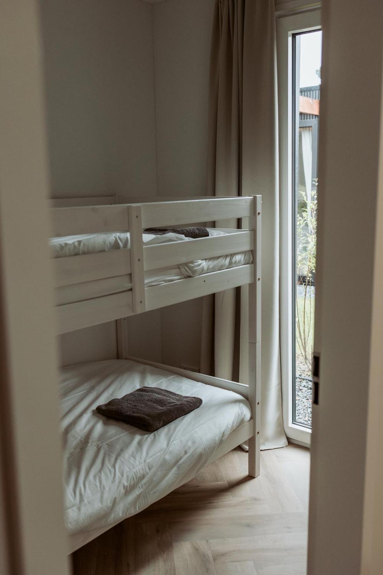 Luxe Lodge 'Bold' Nabij Bos En Veluwemeer - 4 Pers Ermelo Kültér fotó