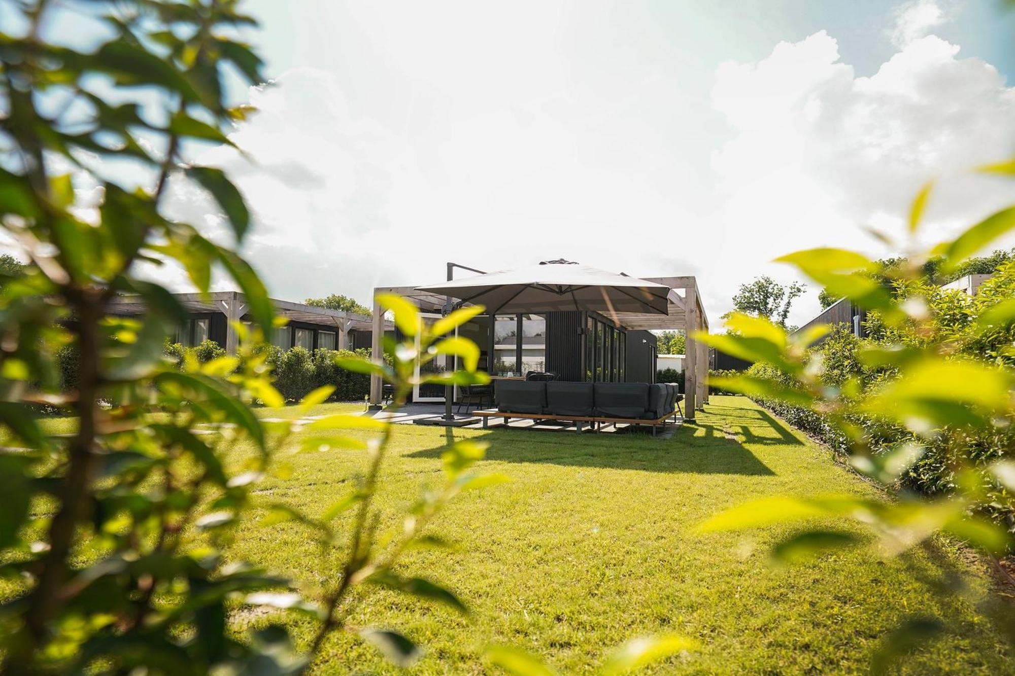 Luxe Lodge 'Bold' Nabij Bos En Veluwemeer - 4 Pers Ermelo Kültér fotó