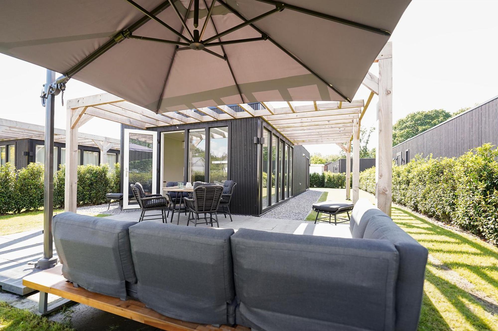 Luxe Lodge 'Bold' Nabij Bos En Veluwemeer - 4 Pers Ermelo Kültér fotó
